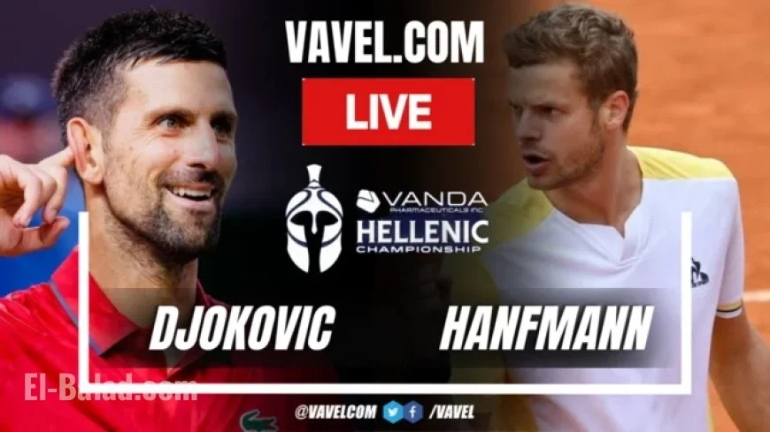 Watch Novak Djokovic vs Yannick Hanfmann Live: Stream on November 7, 2025