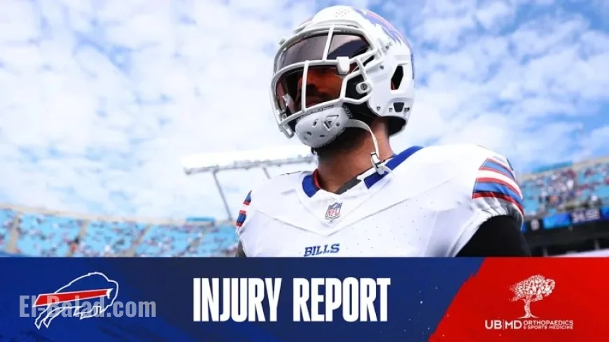 Buffalo Bills Release Injury Report Ahead of Dolphins Matchup