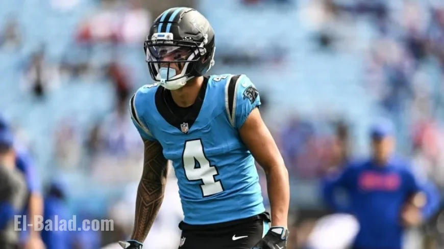 Rico Dowdle to Play; Tetairoa McMillan’s Status Uncertain for Panthers