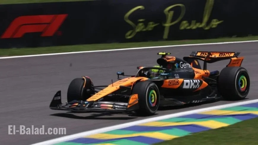 Norris Secures Pole in Brazilian GP Sprint Qualifying
