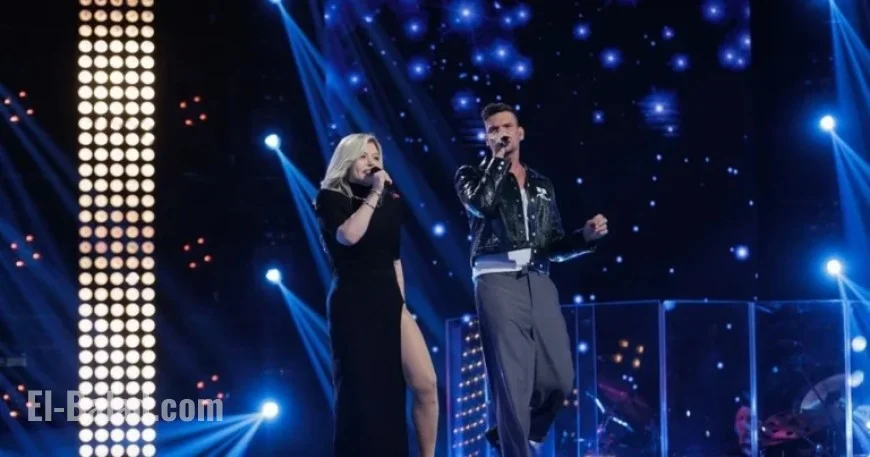 Loredana Groza and Tudor Chirilă Share Kiss on “The Voice of Romania”