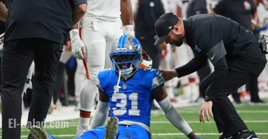 Kerby Joseph Out: Lions vs. Commanders Injury Update