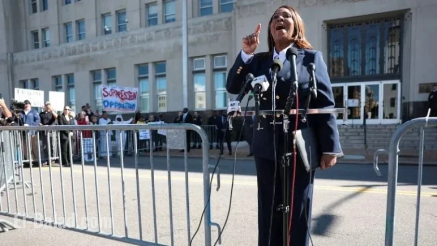 Letitia James Seeks Dismissal of Charges, Citing Trump’s Personal Vendetta