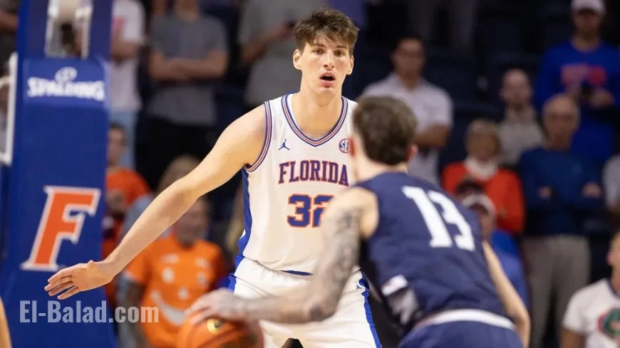 Olivier Rioux becomes the tallest college basketball player ever as UF basketball debuts 7-foot-9 center