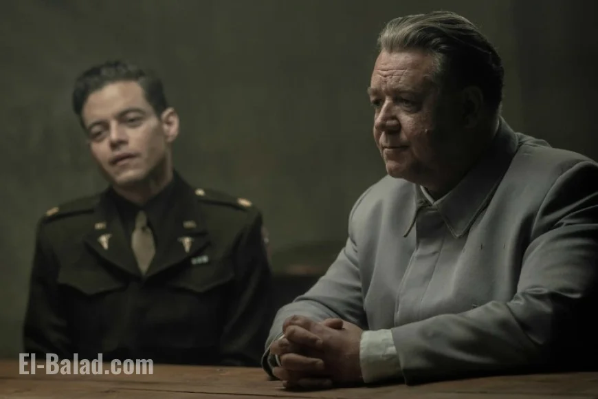 “Nuremberg” Movie: Rami Malek Faces Russell Crowe in a Chilling Battle of Wills