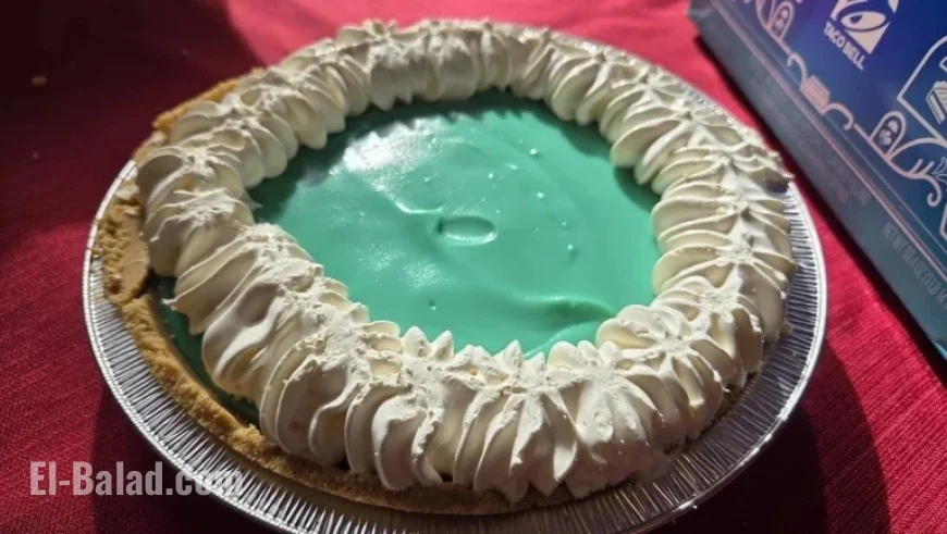 Review: Taco Bell’s Mountain Dew Baja Blast Pie – A Unique Flavor Experience