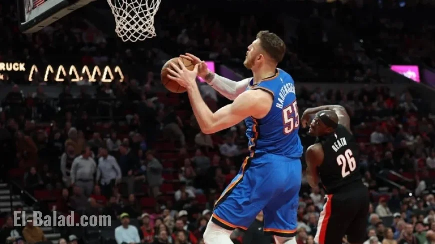 OKC Thunder Relies on Isaiah Hartenstein Amid Roster Shortages