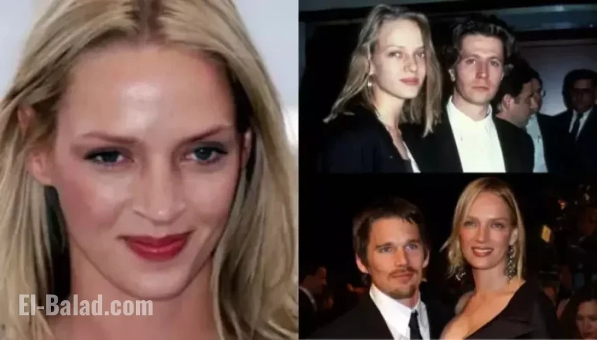 Uma Thurman’s Divorce: Age Gap, Nanny Infidelity Rumors With Oldman, Hawke