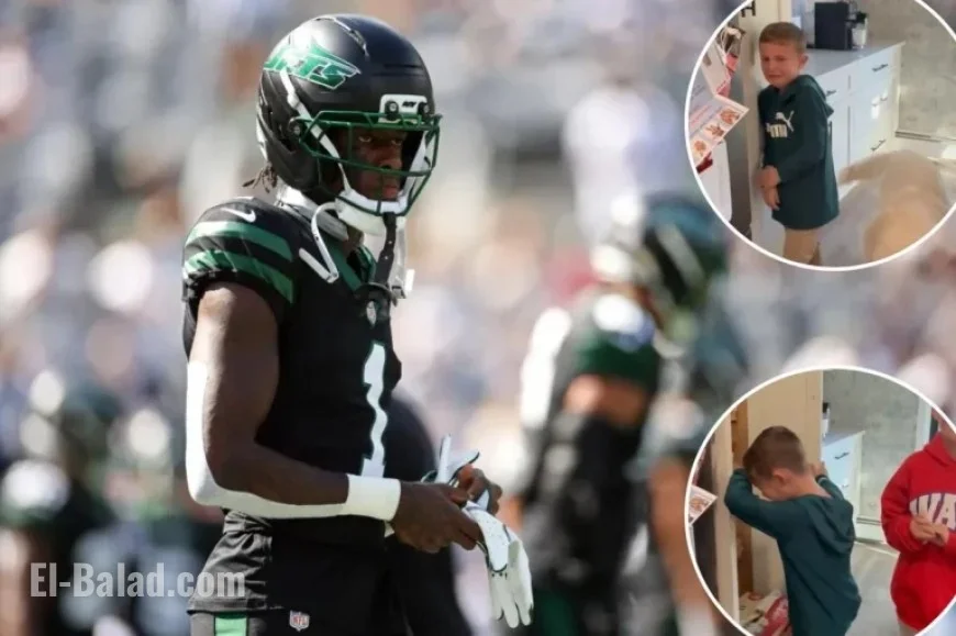 Sauce Gardner Delights Young Jets Fans with Heartwarming Gifts