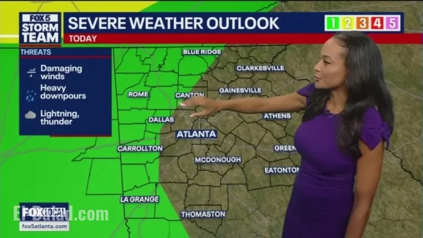 Metro Atlanta Faces Weekend Storms Before Monday’s First Hard Freeze