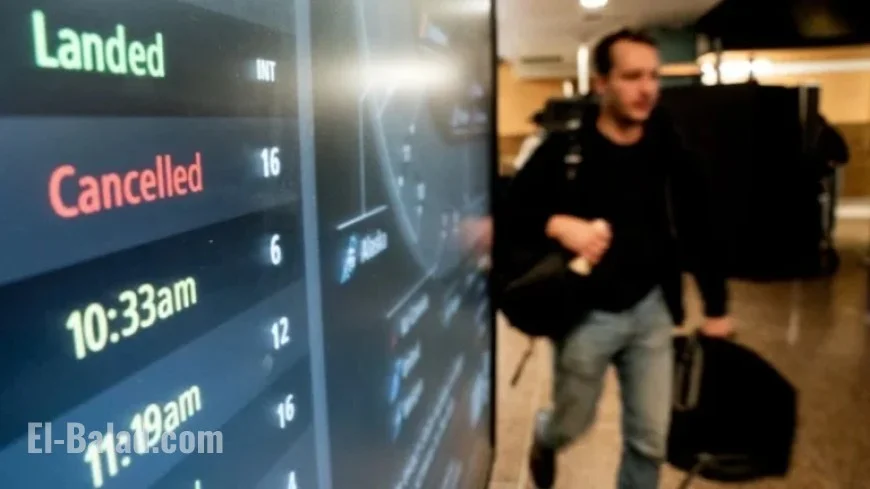 Airlines Cancel Hundreds of Flights, Causing Major Weekend Travel Delays