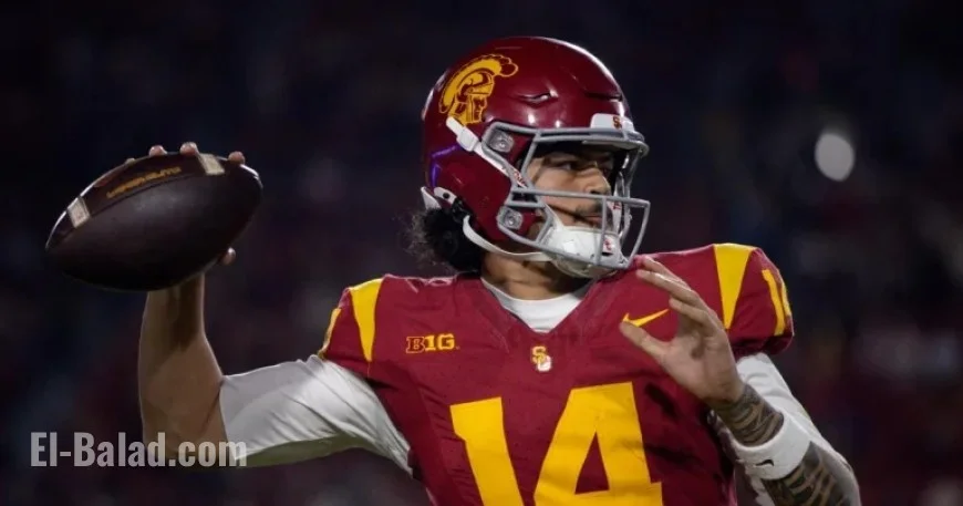 Jayden Maiava’s Big Hit Propels No. 19 USC Over Northwestern