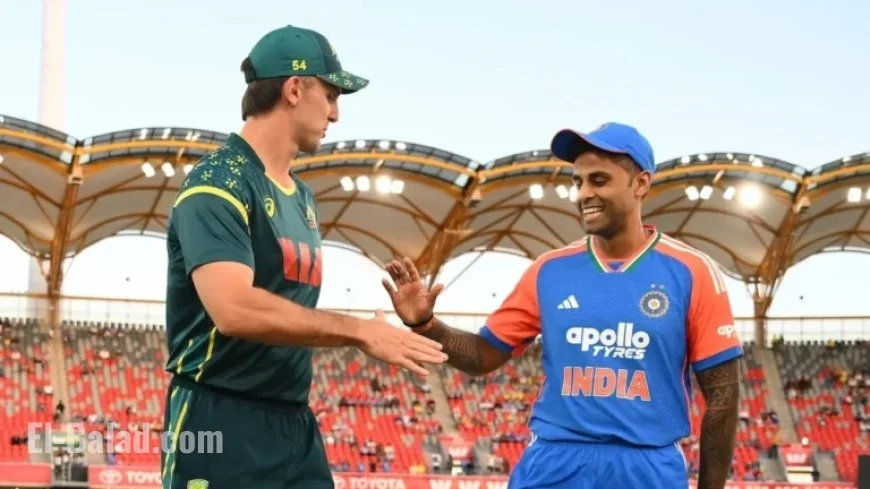 Australia Chooses to Bowl; India Replaces Tilak with Rinku