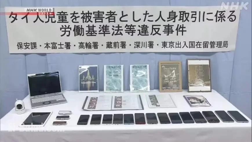 Tokyo Man Arrested for Suspected Trafficking of 12-Year-Old Thai Girl