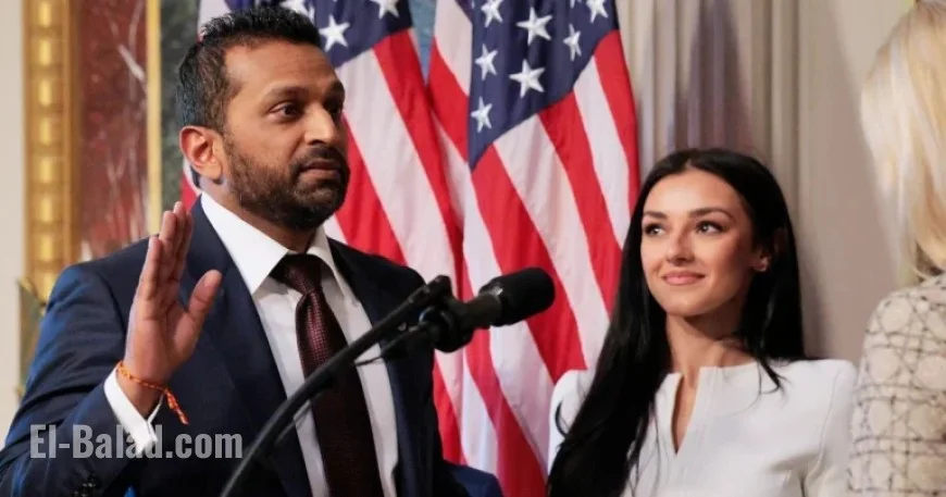 Kash Patel’s Girlfriend Sues for Defamation Over Israeli Spy Claims