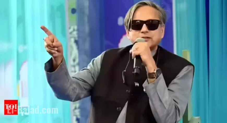 Shashi Tharoor Criticizes Delhi Air Pollution with ‘Injurious to Health’ Remark