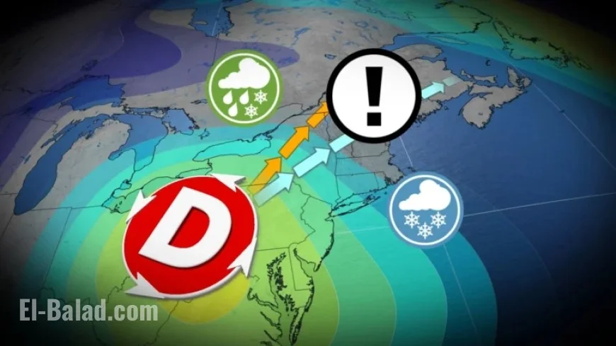 Sunday Snowfall: Two Possible Scenarios for Quebec