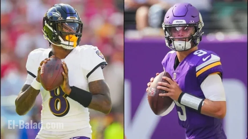 Vikings vs. Ravens: Week 10 Score Predictions with Lamar Jackson