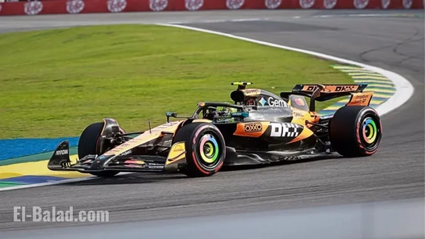 Norris Aims to Outperform Rivals in Sao Paulo Showdown