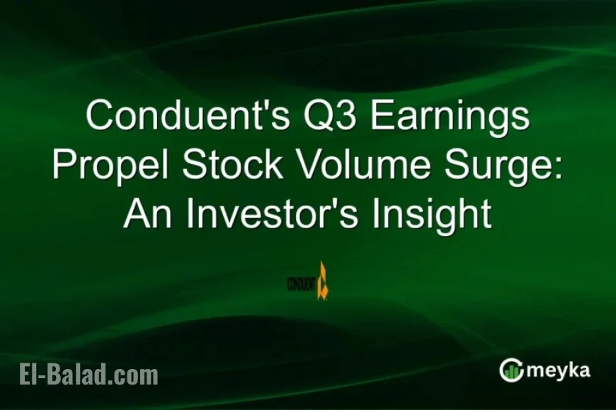 Conduent’s Q3 Earnings Boost Stock Volume: Investor Insight