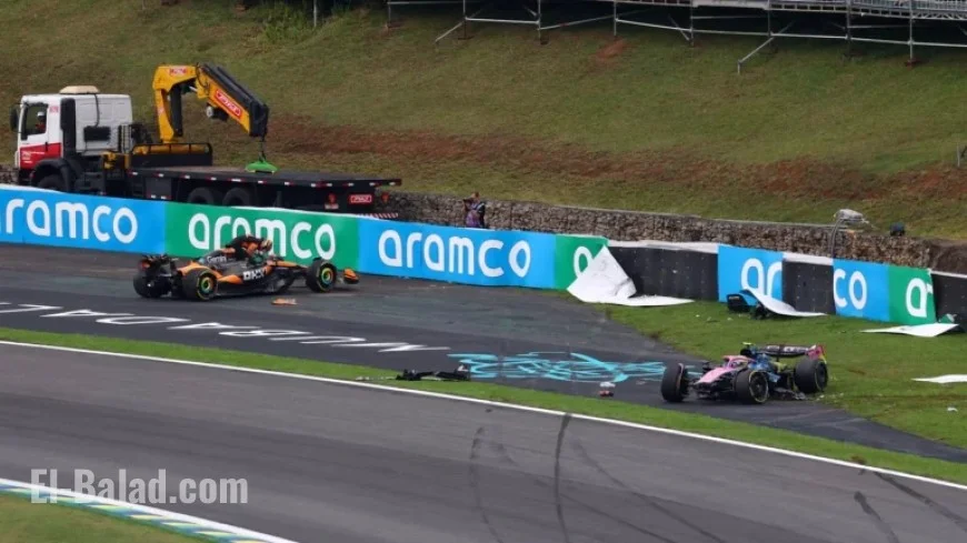 Piastri Crashes Out of Sao Paulo Sprint, Dashing Championship Hopes