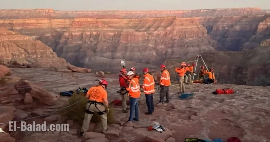Tragic Fall: Man Plunges 130 Feet to Death at Grand Canyon