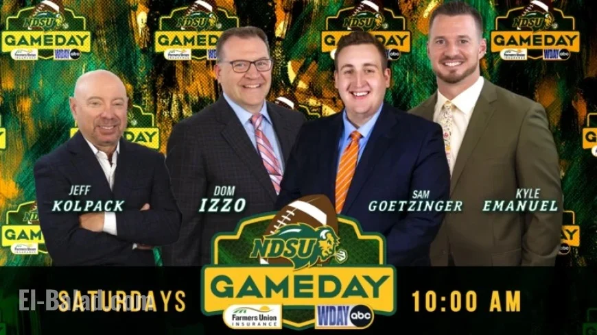 Watch ‘Bison Gameday’ Pregame Show Live at 10 a.m. on WDAY