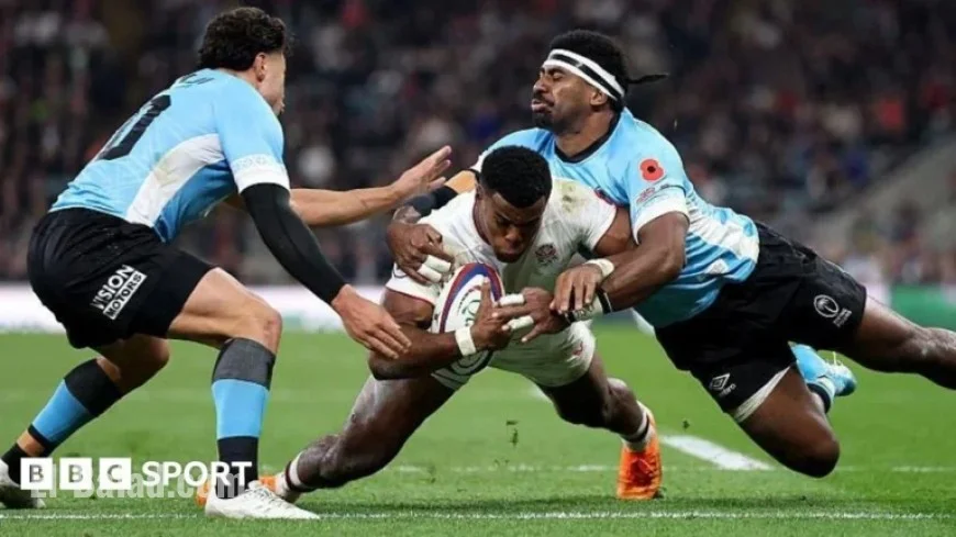 Live Updates: England vs Fiji Score & Commentary in Rugby Autumn Internationals