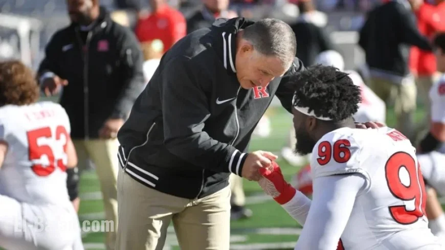 Rutgers vs. Maryland: TV Channel, Time, and Week 11 Schedule