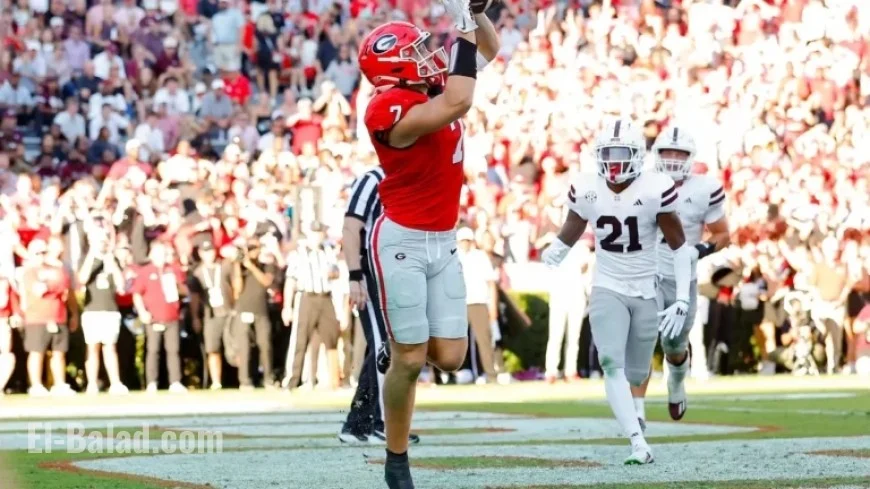 Georgia TE Lawson Luckie Injured by Targeting: Latest Updates