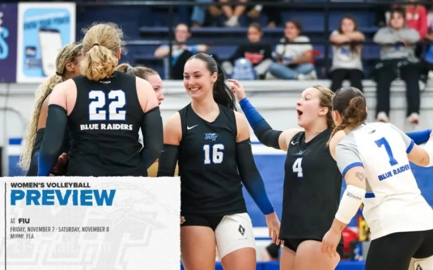 Volleyball Team Travels to Miami for FIU Showdown