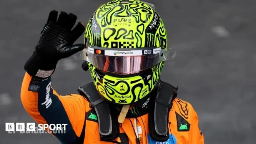 Lando Norris Claims Sao Paulo Pole; Piastri Fourth, Verstappen 16th