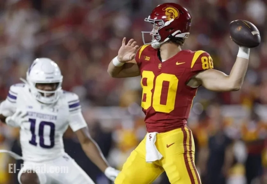 USC Quarterback Alters Number for Trick Play in Northwestern Win: Legal Move?