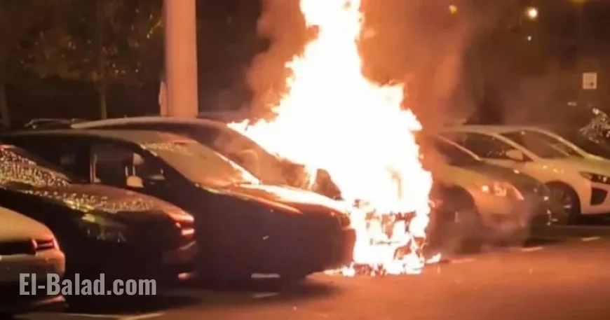 Fire Erupts at Trafford Centre Car Park, Emergency Services Respond