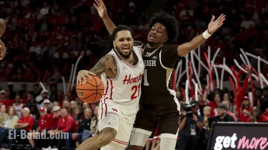 Houston vs. Towson Basketball: Live Game Updates
