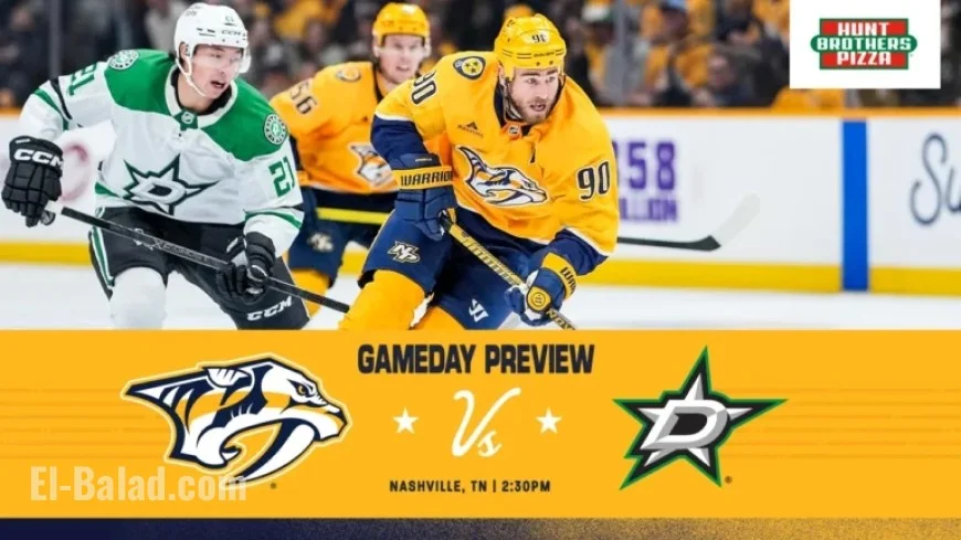 Stars Face Predators in Exciting November 8 Showdown