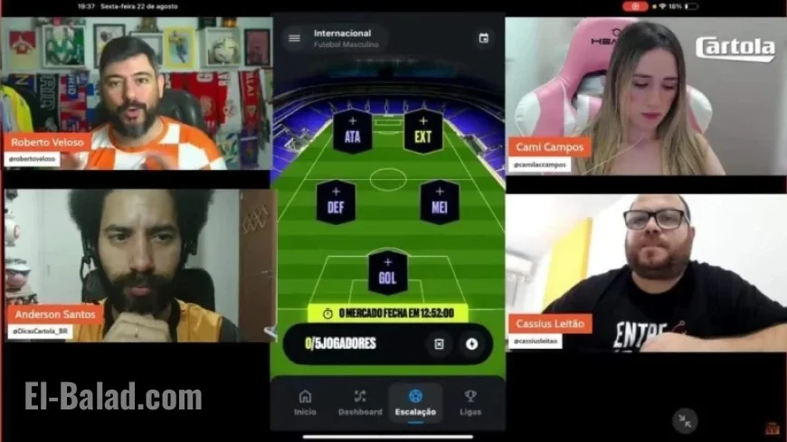 Cartola Internacional: Top Brazilian Stars to Shine in Round 12