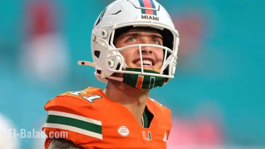 Kylie Beck Stuns in Stylish Outfit at Miami vs. Syracuse Game