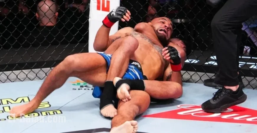 UFC Fight Night: Daniel Marcos Subdues Miles Johns with Choke Submission