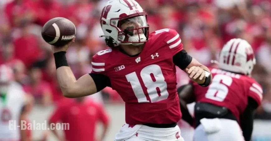 Wisconsin Badgers Face No. 23 Washington Huskies: 1st Half Highlights