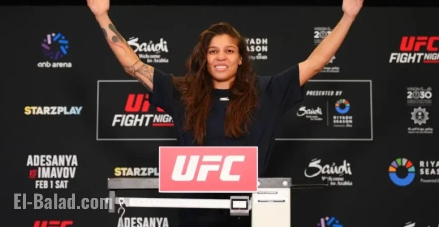 Mayra Bueno Silva Reveals Dressing as Man for UFC Saudi Arabia Weigh-in