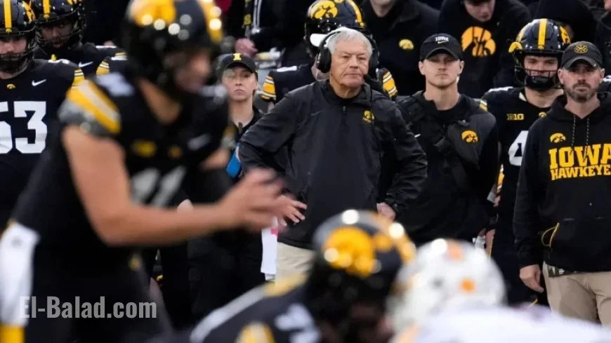 Iowa’s Kirk Ferentz Discusses Recent College Football Coach Firings