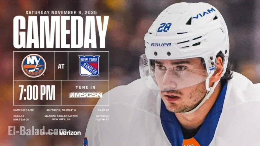 Islanders Face Off Against Rangers: Game Preview