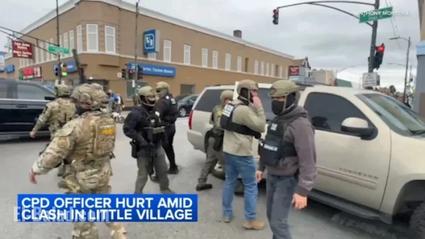 Border Patrol Agents Shot at During Chicago Immigration Operation, DHS Reports