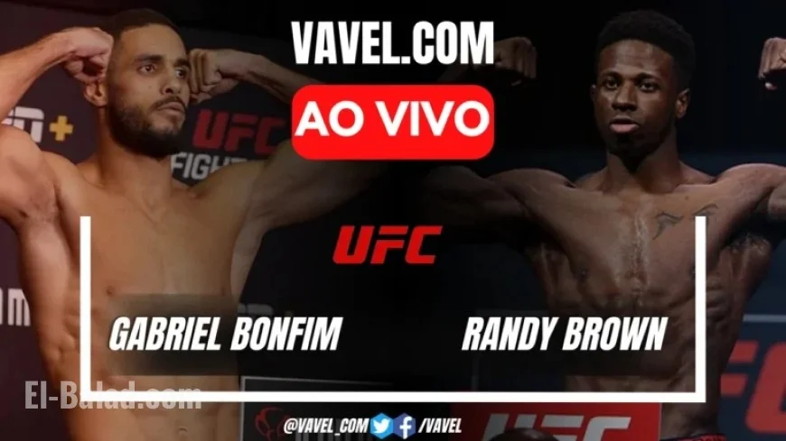 Live UFC Fight Night: Gabriel Bonfim vs. Randy Brown Updates