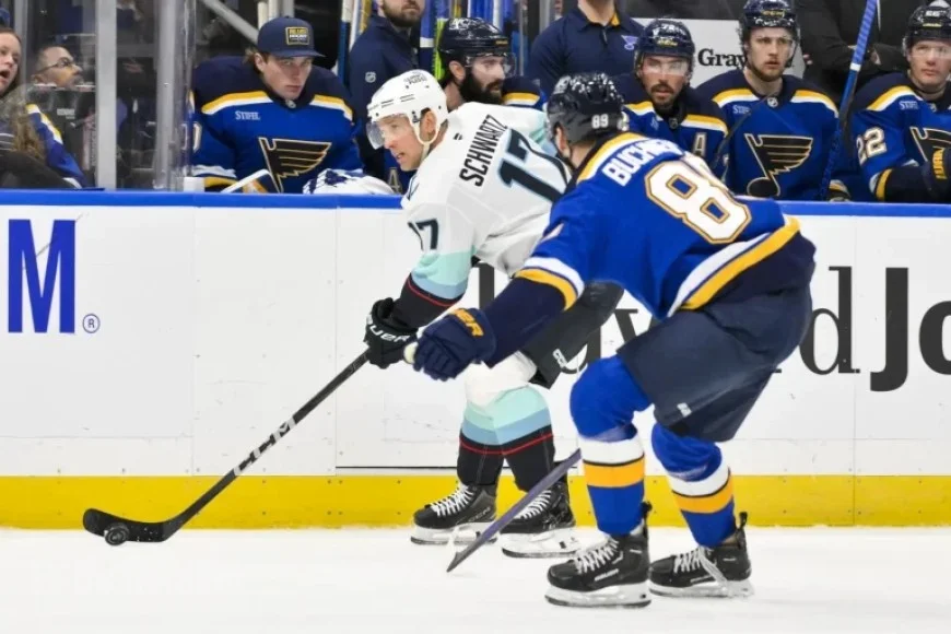 Kraken vs. Blues: Today’s Game Lineup Revealed