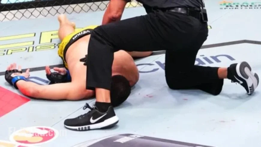 Fighter’s Stunning Spinning Strike Sets Up KO at UFC Vegas 111