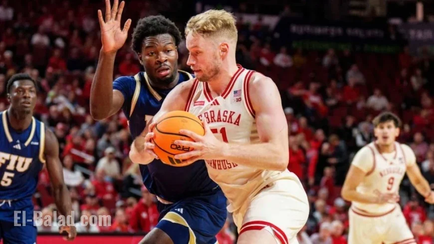 Mast Shines, Sandfort Dominates as Nebrasketball Defeats FIU