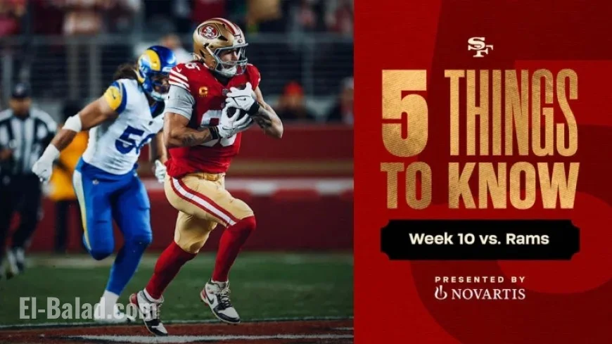 49ers Face Los Angeles Rams in Week 10 Showdown