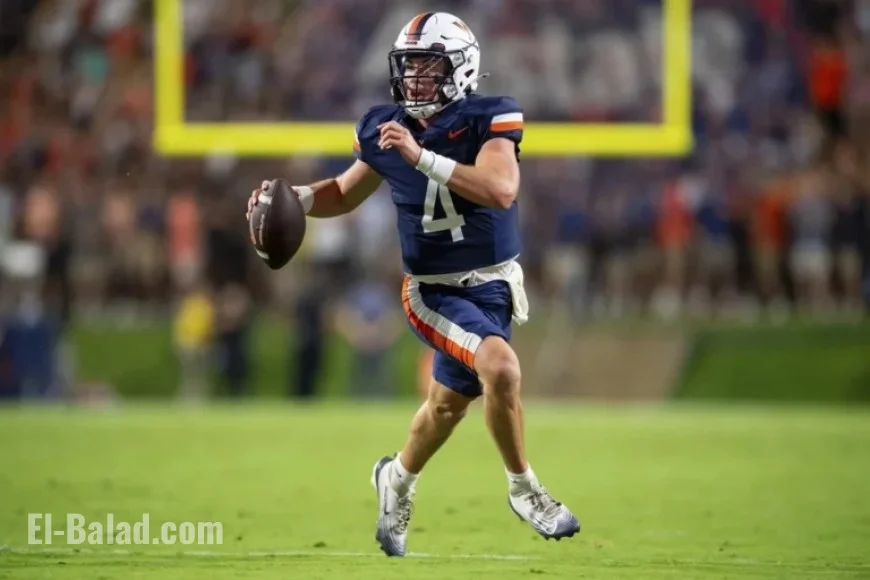 UVA Quarterback Chandler Morris Exits Wake Forest Game Due to Injury